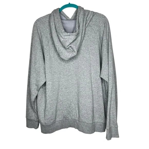 🤑5/$25 Men’s Under Armour Cream Long Sleeve Fleece Hoodie - Picture 2 of 4